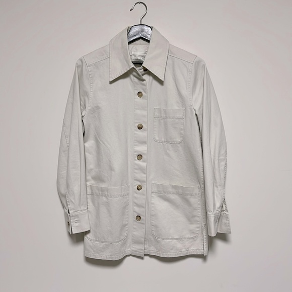 Aritzia Wilfred cream zenith chore jacket sz xs xsmall preloved - Picture 1 of 5